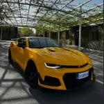 Ravoony Plus Sunflower Yellow Vinyl Wrap Chevrolet Camaro Wrap