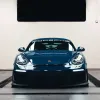 Ravoony Glossy Porsche Deep Blue Car Vinyl Wrap