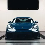 Ravoony Plus Glossy Porsche Deep Blue Car Vinyl Wrap