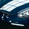 Ravoony Glossy Porsche Deep Blue Car Vinyl Wrap
