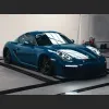 Ravoony Glossy Porsche Deep Blue Car Vinyl Wrap