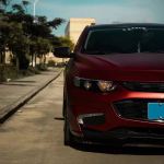 Ravoony Plus Matte Chrome Romanee Red Vinyl Car Wrap Chevy Malibu Wrap