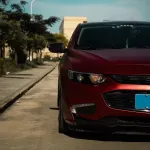 Ravoony Plus Matte Chrome Romanee Red Vinyl Car Wrap Chevy Malibu Wrap
