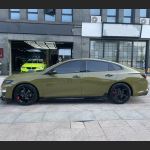 Ravoony Plus Audi Gloss Army Green Vinyl Car Wrap Chevy Malibu Wrap