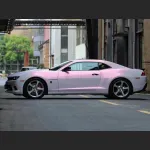 Ravoony Plus PET Flower Pink Car Wrap Chevrolet Camaro Wrap