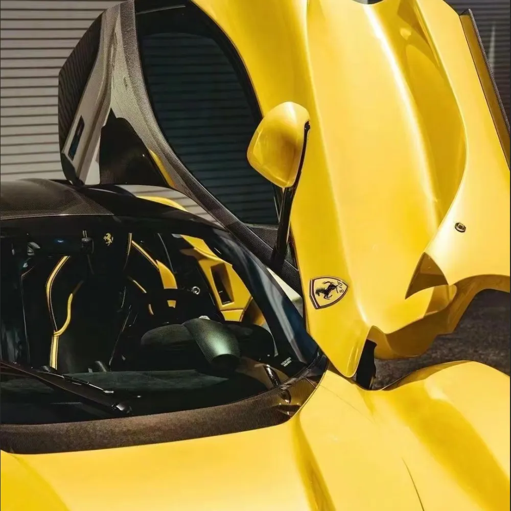 Ravoony Plus Gloss Macaron Yellow Car Vinyl Wrap