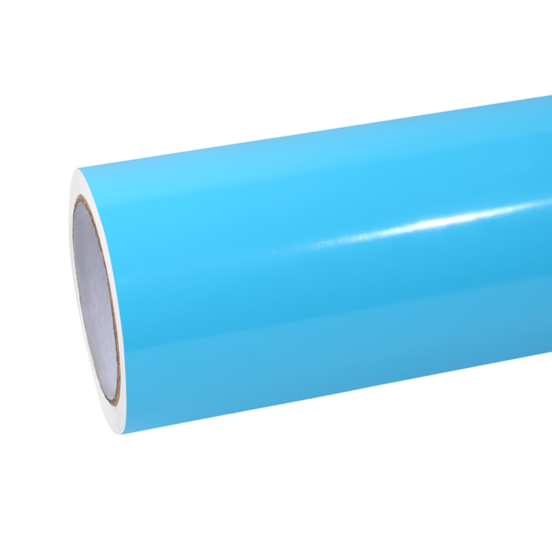 Ravoony Plus Glossy Crystal Sky Blue Car Wrap Toyota Wrap