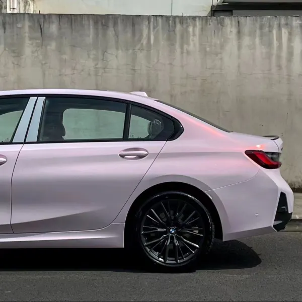 Ravoony Flower Pink Car Wrap
