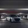 Ravoony Plus Matte Laser White Car Vinyl Wrap Dodge Challenger Wrap