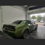 Ravoony Plus Metallic Mamba Green Car Vinyl Wrap Dodge Charger Wrap