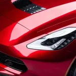 Ravoony Plus Gloss Metallic Vampire Red Vinyl Car Wrap C8 Corvette Wrap