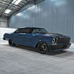 Ravoony Plus Glossy Porsche Deep Blue Car Vinyl Wrap Chevrolet Wrap Chevy Nova