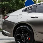Ravoony Plus PET Metal Liquid Silver Car Vinyl Wrap Chevy Malibu Wrap