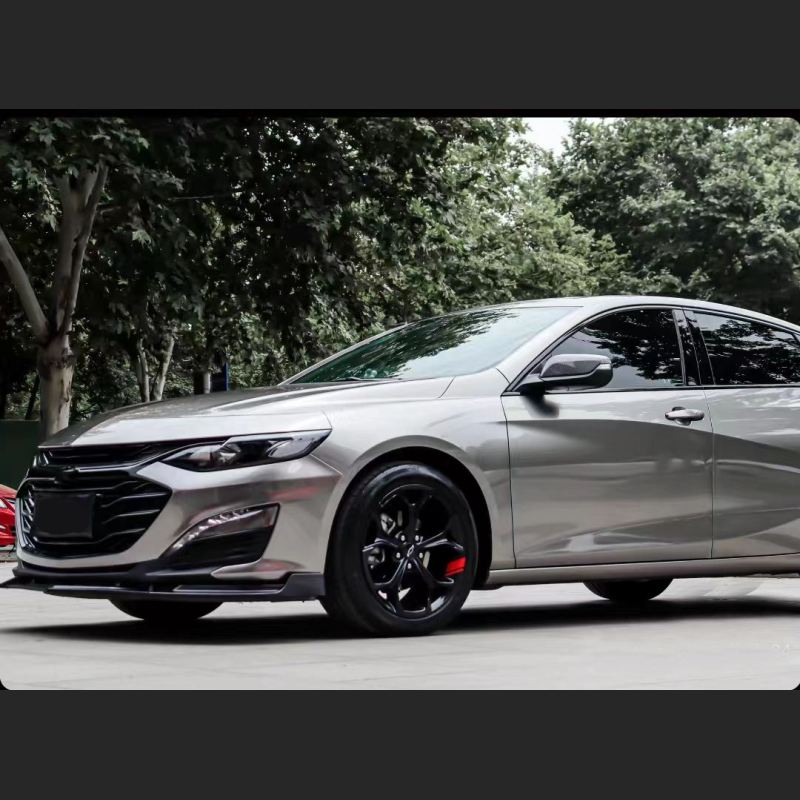 Ravoony Plus Metal Liquid Silver Car Vinyl Wrap Chevy Malibu Wrap