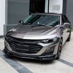 Ravoony Plus Metal Liquid Silver Car Vinyl Wrap Chevy Malibu Wrap