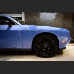Ravoony Plus Abudhabi Blue Car Vinyl Wrap Dodge Challenger Wrap
