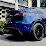 Ravoony Plus PET BMW Gloss Phytonic Blue Vinyl Car Wrap