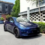 Ravoony Plus PET BMW Gloss Phytonic Blue Vinyl Car Wrap