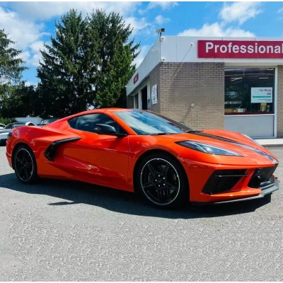 Ravoony Plus Gloss Burnt Orange Car Wrap C8 Corvette Wrap 02