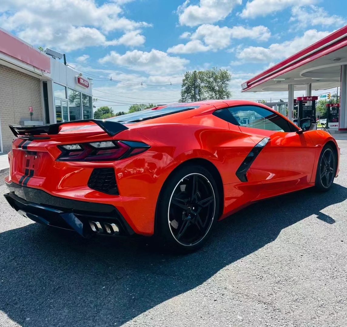 Ravoony Plus Gloss Burnt Orange Car Wrap C8 Corvette Wrap