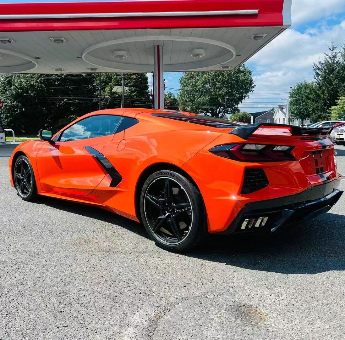 Ravoony Plus Gloss Burnt Orange Car Wrap C8 Corvette Wrap