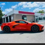 Ravoony Plus Burnt Orange Car Wrap C8 Corvette Wrap