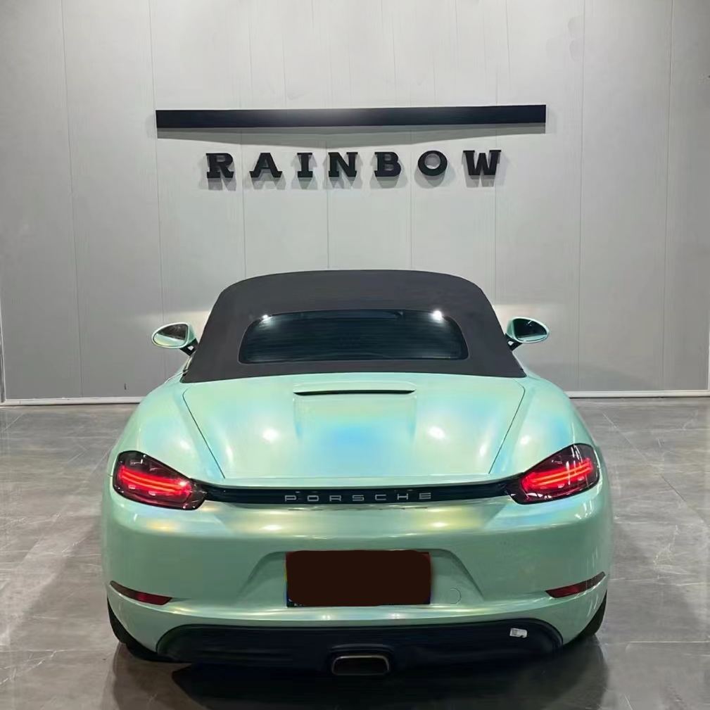 Best Ravoony Glossy Laser Tiffany Car Vinyl Wrap - ravoony.com