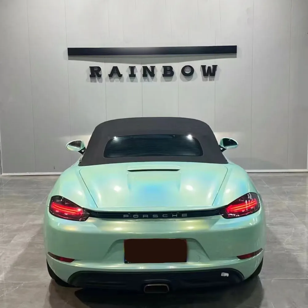   Ravoony Plus Glossy Laser Tiffany Car Vinyl Wrap