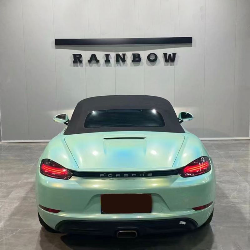   Ravoony Plus Glossy Laser Tiffany Car Vinyl Wrap