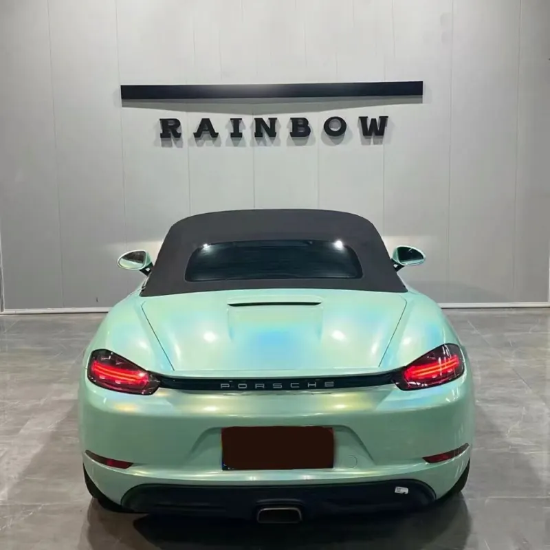   Ravoony Plus Glossy Laser Tiffany Car Vinyl Wrap
