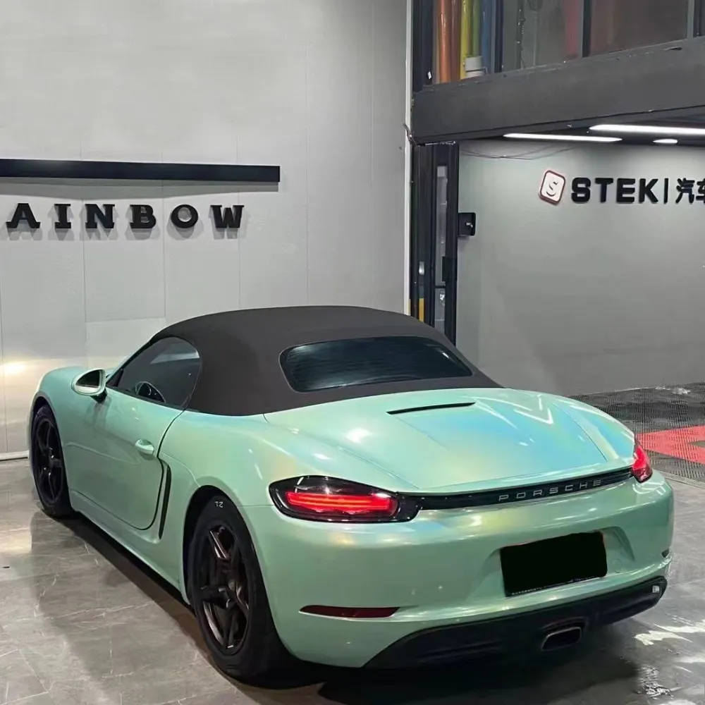   Ravoony Plus Glossy Laser Tiffany Car Vinyl Wrap