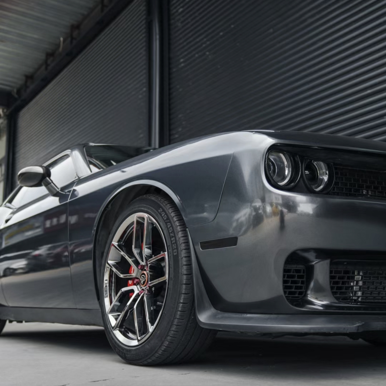 Ravoony Plus Metal Liquid Silver Car Vinyl Wrap Dodge Wrap