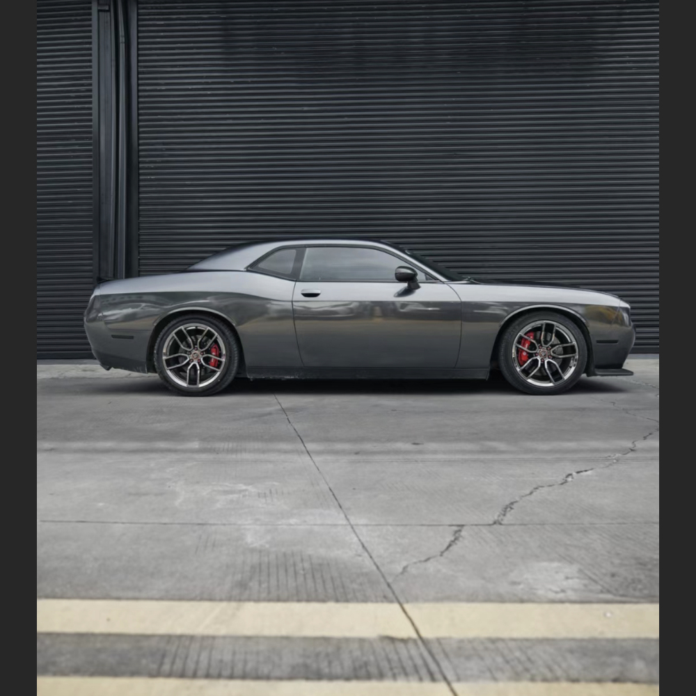 Ravoony Plus Metal Liquid Silver Car Vinyl Wrap Dodge Wrap