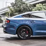 Ravoony Plus Porsche Gloss Neptune Blue Vinyl Car Wrap
