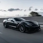 Ravoony Plus Gloss Black Car Wrap Chevrolet Camaro Wrap C7 Corvette Wrap