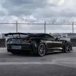Ravoony Plus Gloss Black Car Wrap Chevrolet Camaro Wrap C7 Corvette Wrap