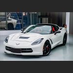 Ravoony Plus Gloss White Car Wrap C7 Corvette Wrap
