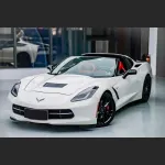 Ravoony Plus Gloss White Car Wrap C7 Corvette Wrap