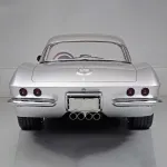 Ravoony Plus Matte Chrome Alexander Silver Metallic Vinyl Wrap C1 Corvette Wrap