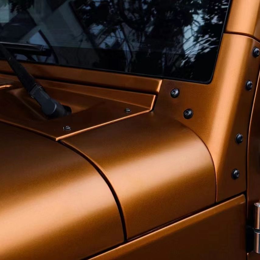 Ravoony Plus Matte Metallic Copper Car Wrap