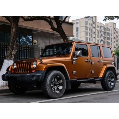 Ravoony Plus Matte Metallic Copper Car Wrap 02