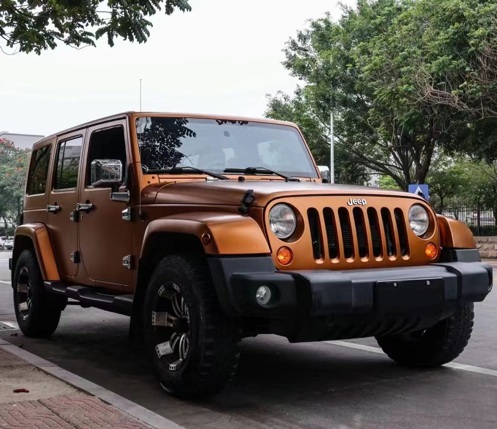 Ravoony Plus Matte Metallic Copper Car Wrap