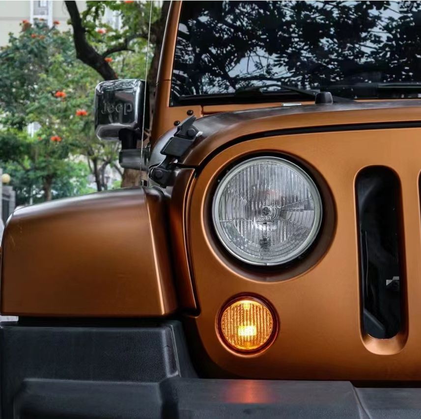 Ravoony Plus Matte Metallic Copper Car Wrap