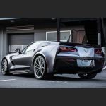 Ravoony Plus Pure Metal Dark Grey Car Vinyl Wrap Corvette Wrap