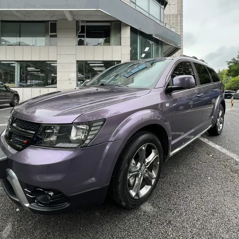 Ravoony Plus Bentley Gloss Grey Violet Car Vinyl Wrap Dodge Wrap