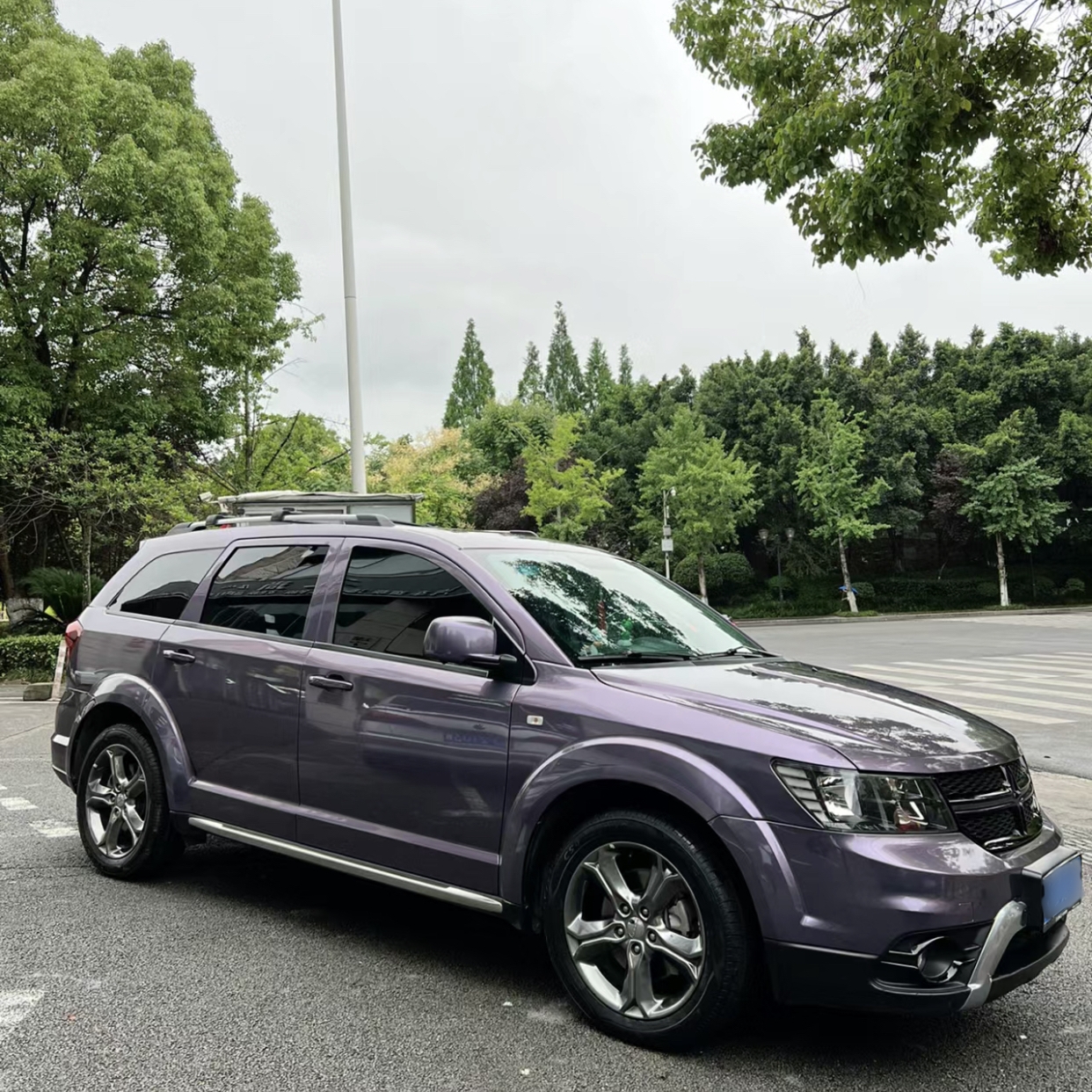 Ravoony Plus Bentley Gloss Grey Violet Car Vinyl Wrap Dodge Wrap