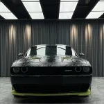 Ravoony Plus 3D Ghost Camouflage Black Vinyl Wrap Dodge Challenger Wrap