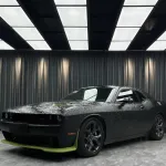 Ravoony Plus 3D Ghost Camouflage Black Vinyl Wrap Dodge Challenger Wrap