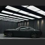 Ravoony Plus 3D Ghost Camouflage Black Vinyl Wrap Dodge Challenger Wrap