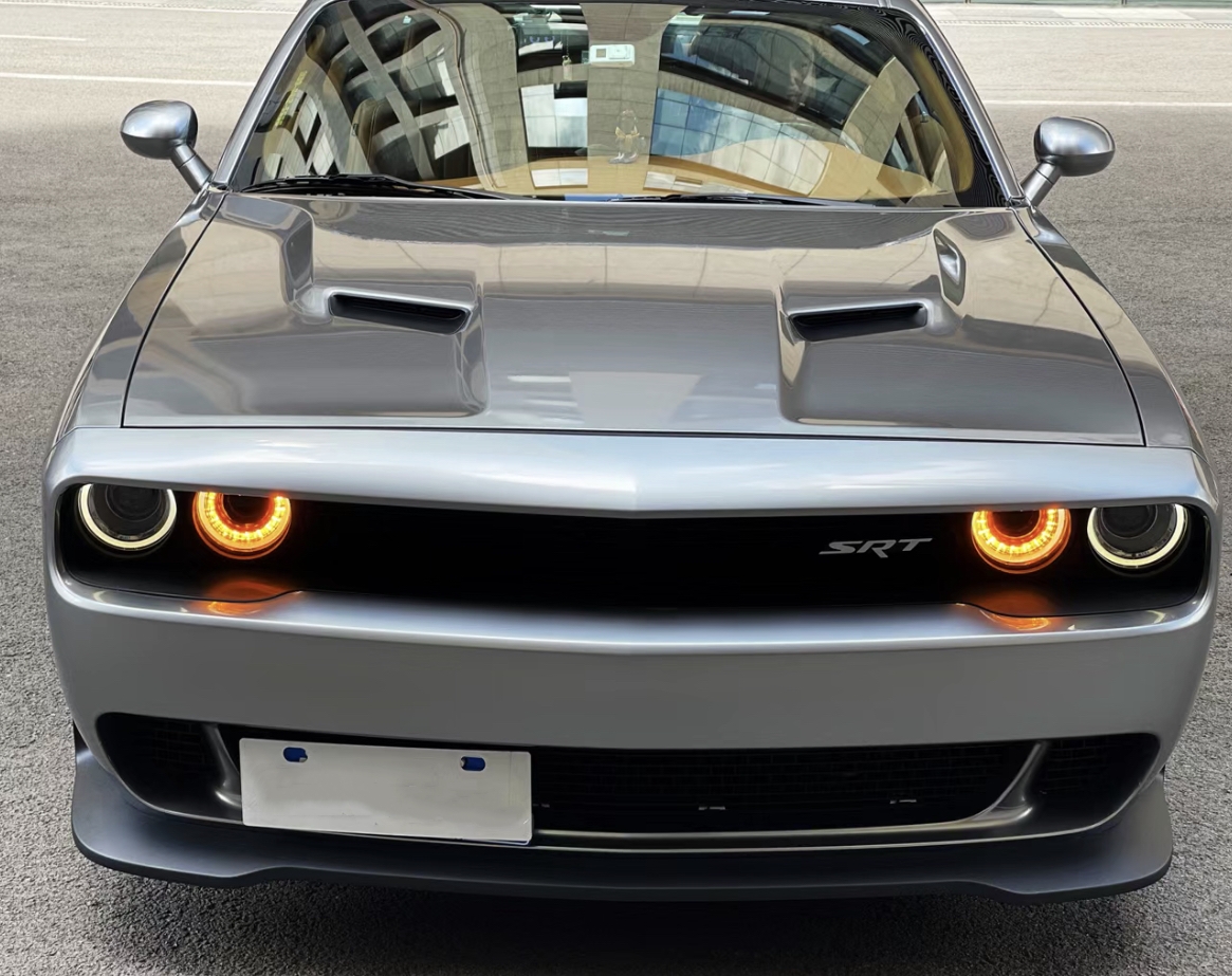 Ravoony Plus GT Silver Car Vinyl Wrap Dodge Challenger Wrap